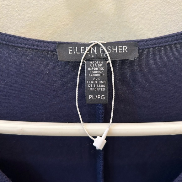 NWOT Eileen Fisher Asymmetrical Dress - Picture 5 of 8